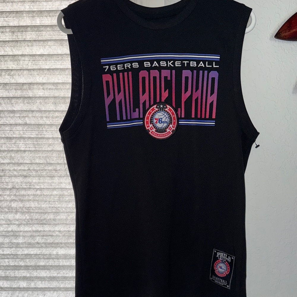 NBA Black and White Logo Tank Top